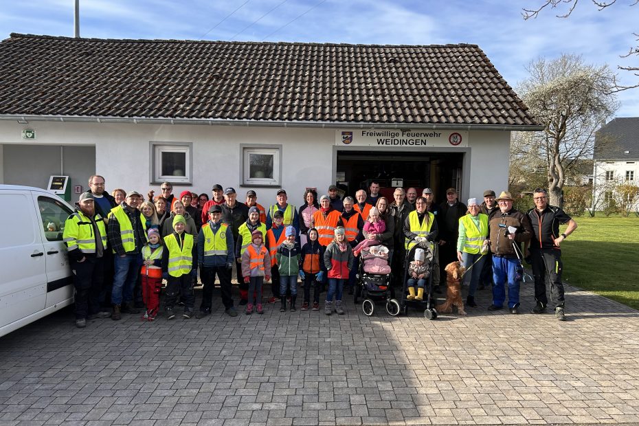 Gruppenbild Aktion Saubere Landschaft 2026
